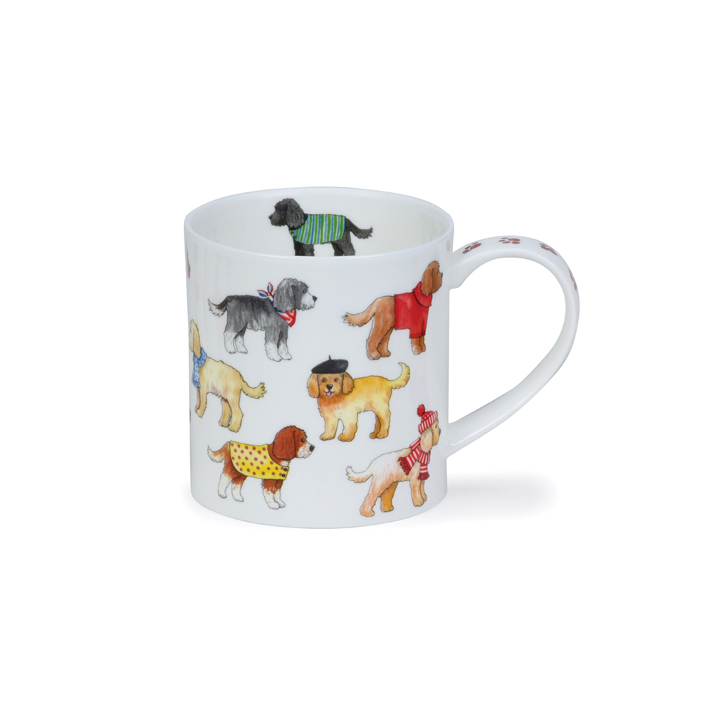 كوب بنقشة كلاب كوكابو سريعة ورشيقة، أوركني، دونون