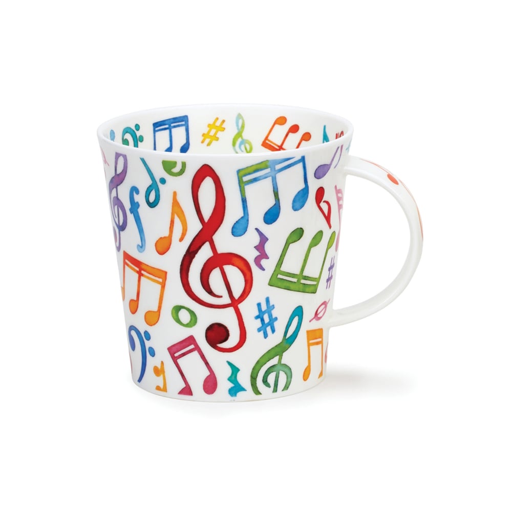 كوب بنقشة أشكال موسيقية، كيرنجورم، دونون 