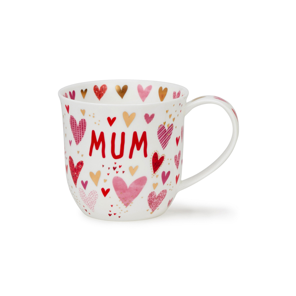 كوب بنفشة قلوب حب وكلمة أم، كامبريه، دونون 