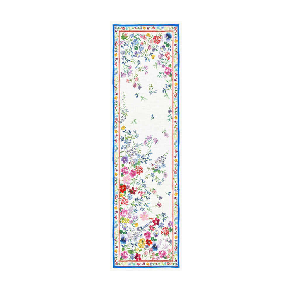 Tessitura Toscana Primula Table Runner, 170x45cm
