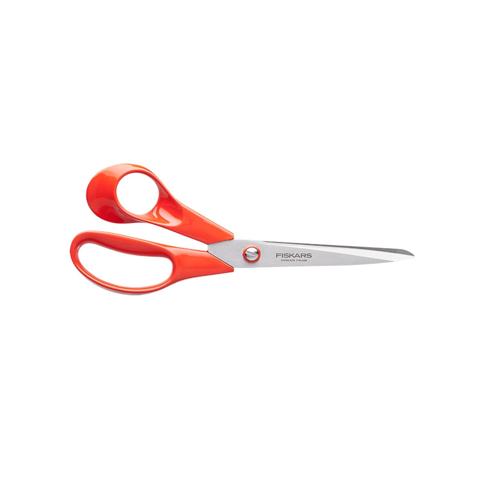 مقص يونيفرسال للاستخدام باليد اليسرى، أحمر، كلاسيك، فيسكارس