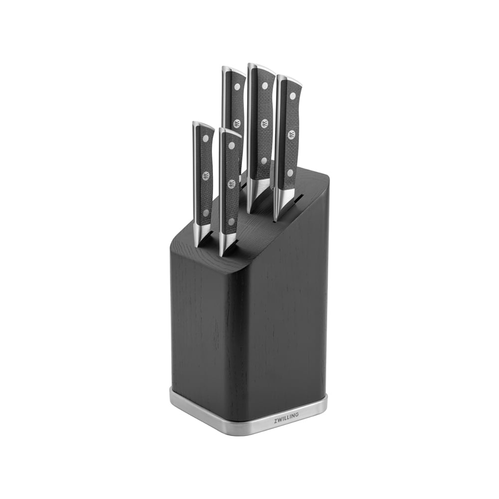 طقم 5 سكاكين مع حاملة، سبكتروم، زويلينج 