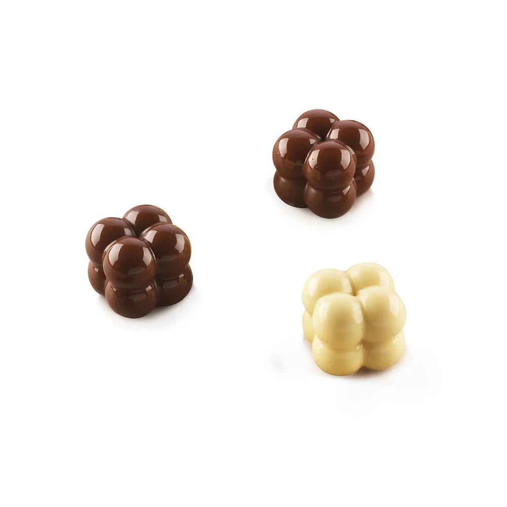 قالب حلى ثلاثي أبعاد 15 قطعة شكل ورود، سيليكومارت