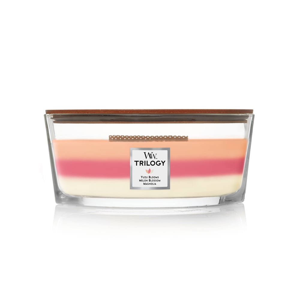 شمعة معطرة بلومنج أورتشارد، تريلوجي، وودويك