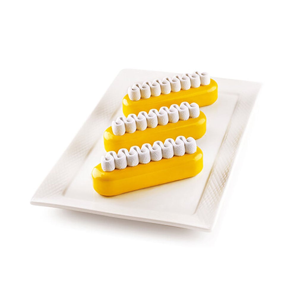 طقم 2 قوالب حلى الاكلير بوب، سيليكومارت 