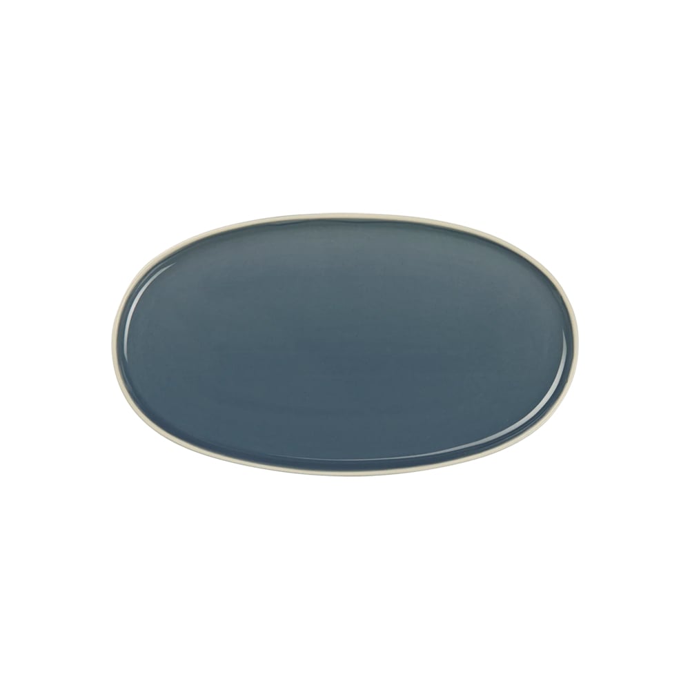 طبق تقديم بيضاوي رمادي 29 سنتم، سيمانا، أسا سيليكشن