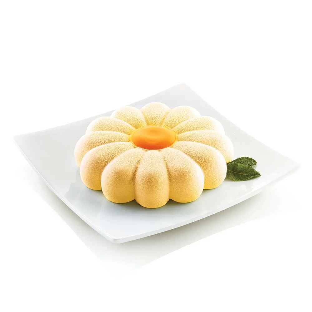 قالب كيك ثلاثي أبعاد، شكل زهرة، سيليكومارت