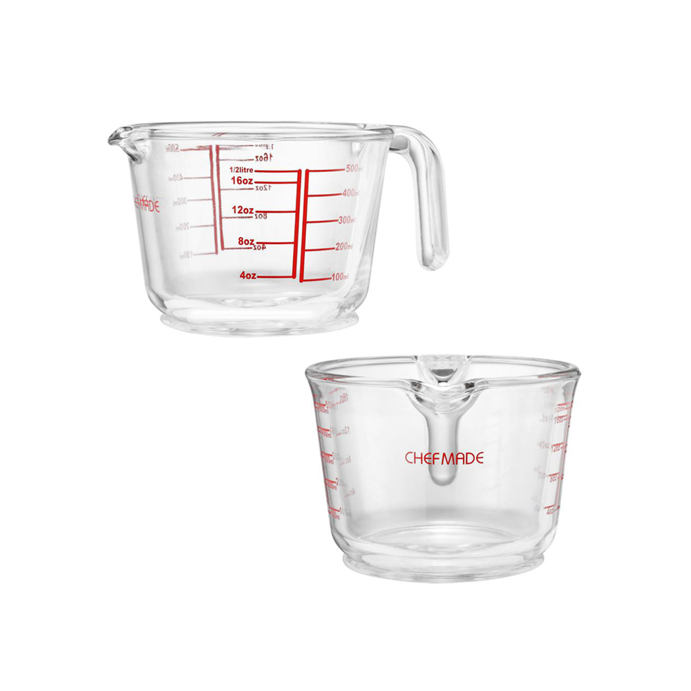 كوب معياري زجاجي، 500 ملليتر، شيفمايد
