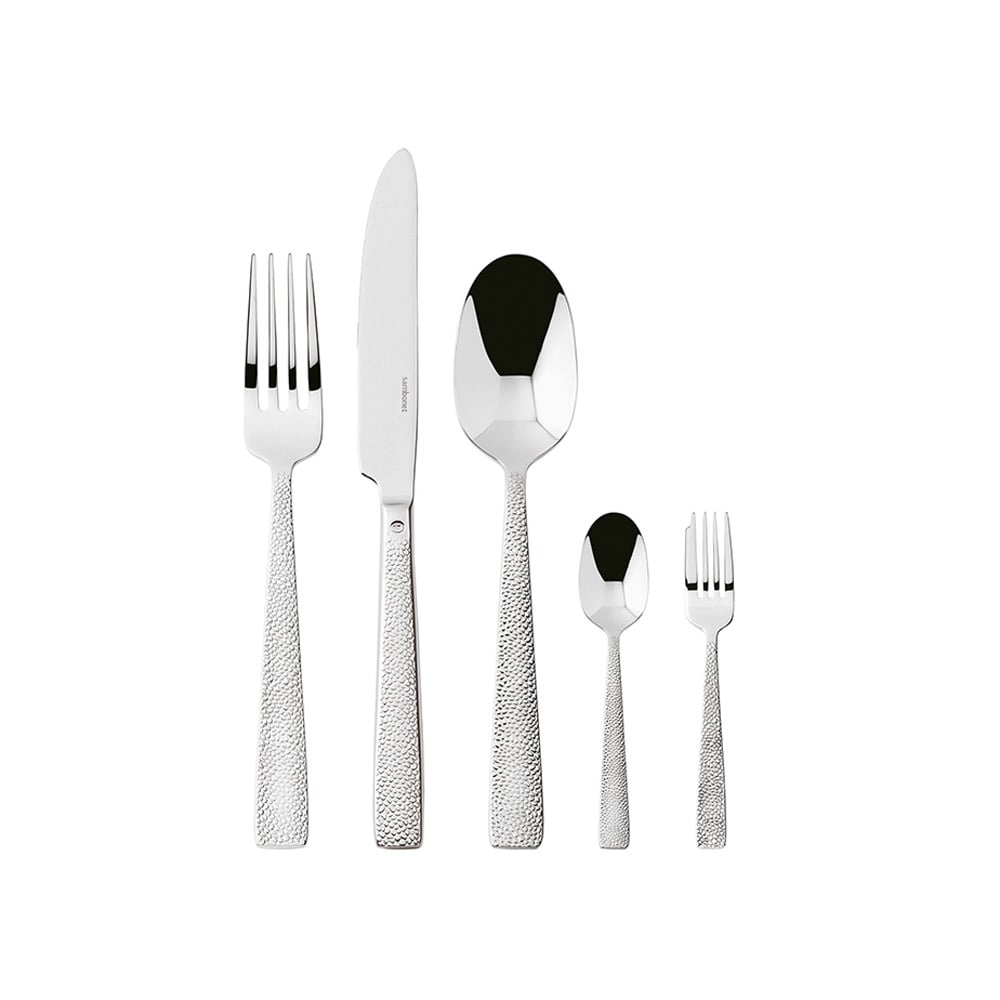 طقم 30 قطعة أدوات مائدة، سيينا، سامبونيت