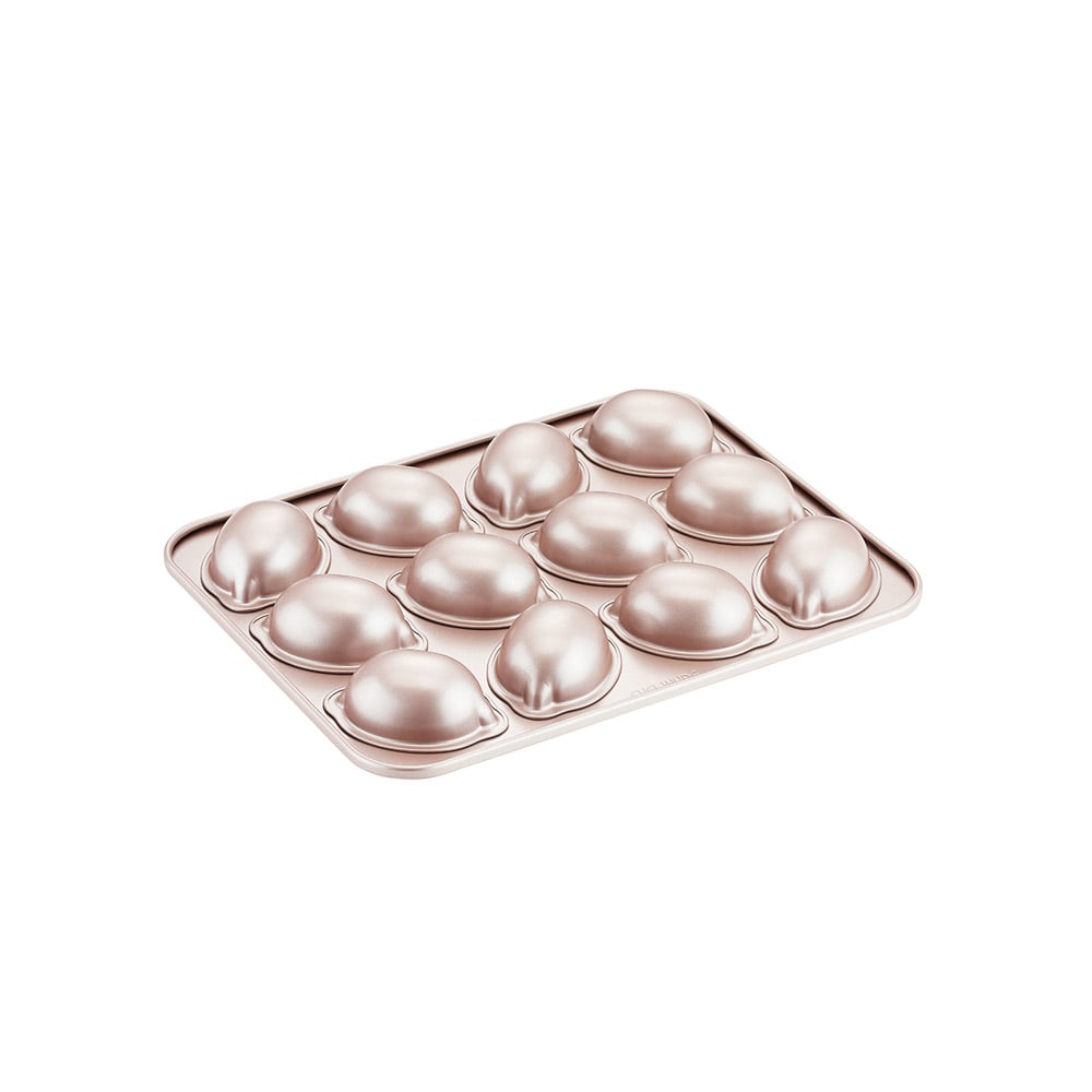 CHEFMADE Non-Stick Lemon Cake Pan, 12 Cavities