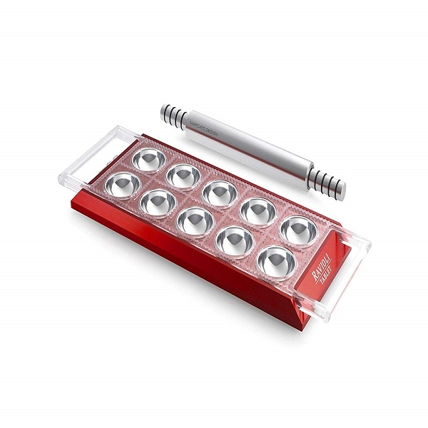 قالب رافيولي، أحمر، مركاتو