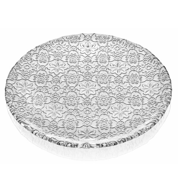 IVV Arabesque Platter, 37 cm, Clear