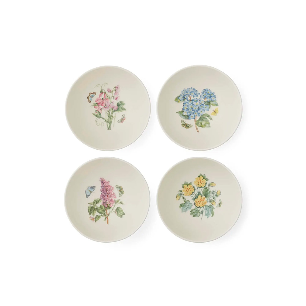 Portmeirion Botanic Garden Sketchbook Bowls, Set of 4