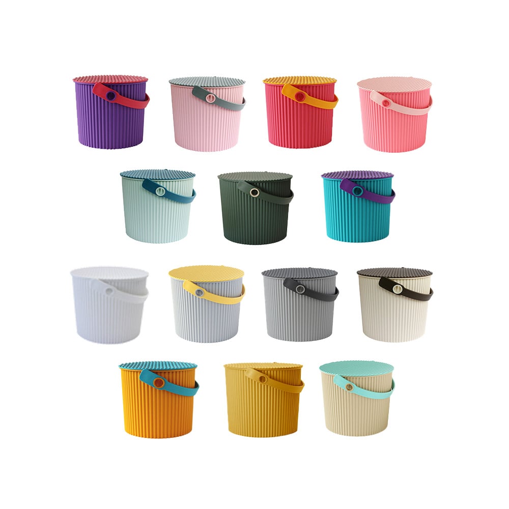 Hachiman Omnioutil Bucket with Lid, 8L