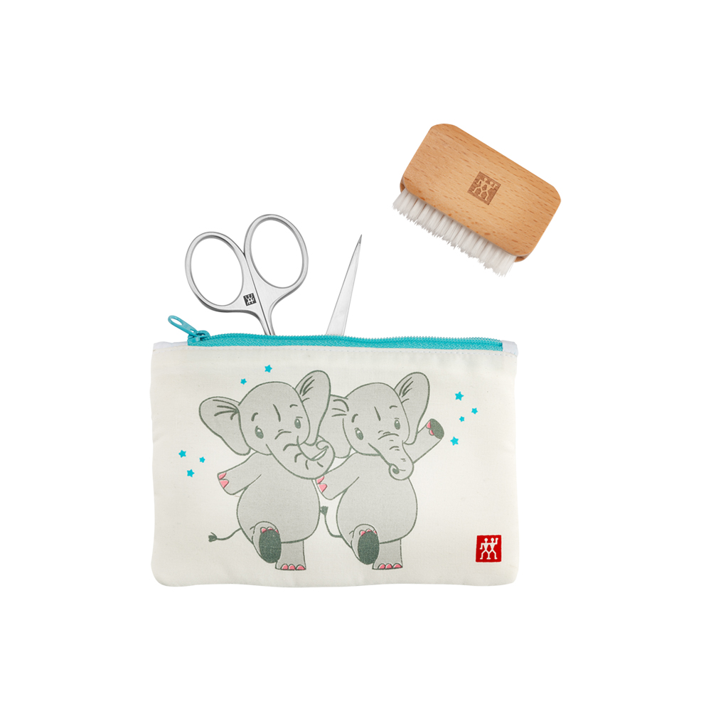 طقم 3 أدوات عناية بأظافر الأطفال والرضع، بريميوم، زويلينج