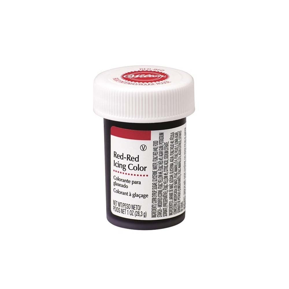 ملون كريمة تزيين، أحمر، ويلتون