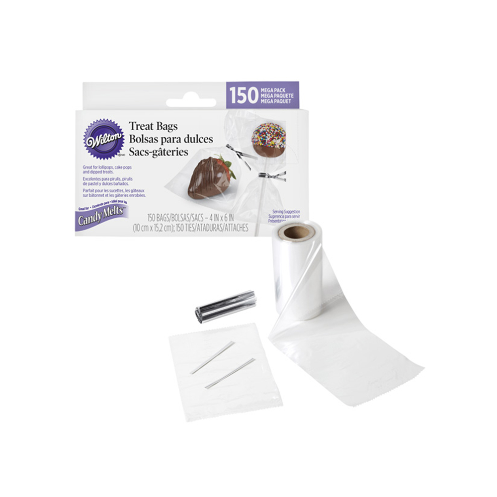 Wilton Treat Bags with Ties, Set of 150