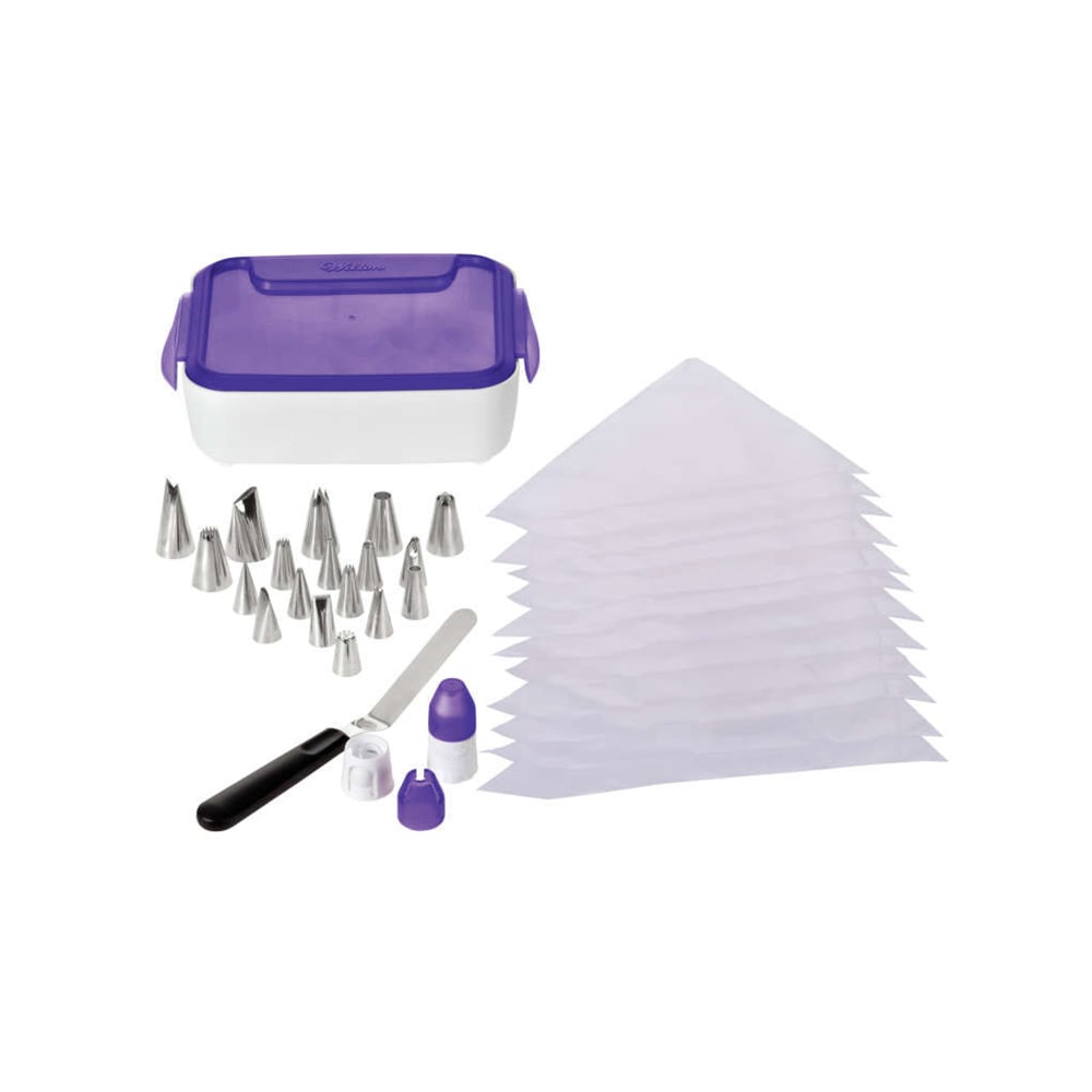 طقم ديلوكس لتزيين الكيك، 46 قطعة، ويلتون-Wilton