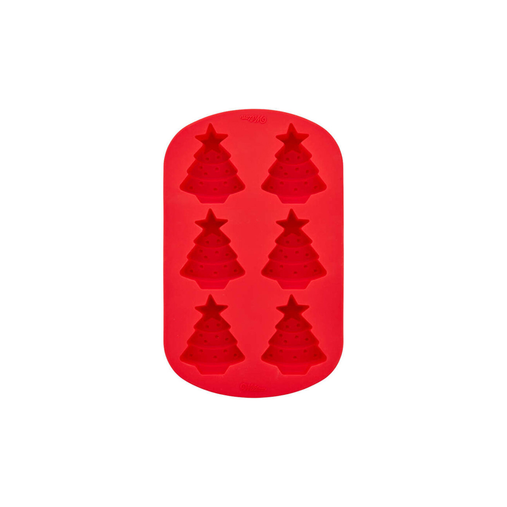 Wilton Tree Silicone Mold, 6 Cavities