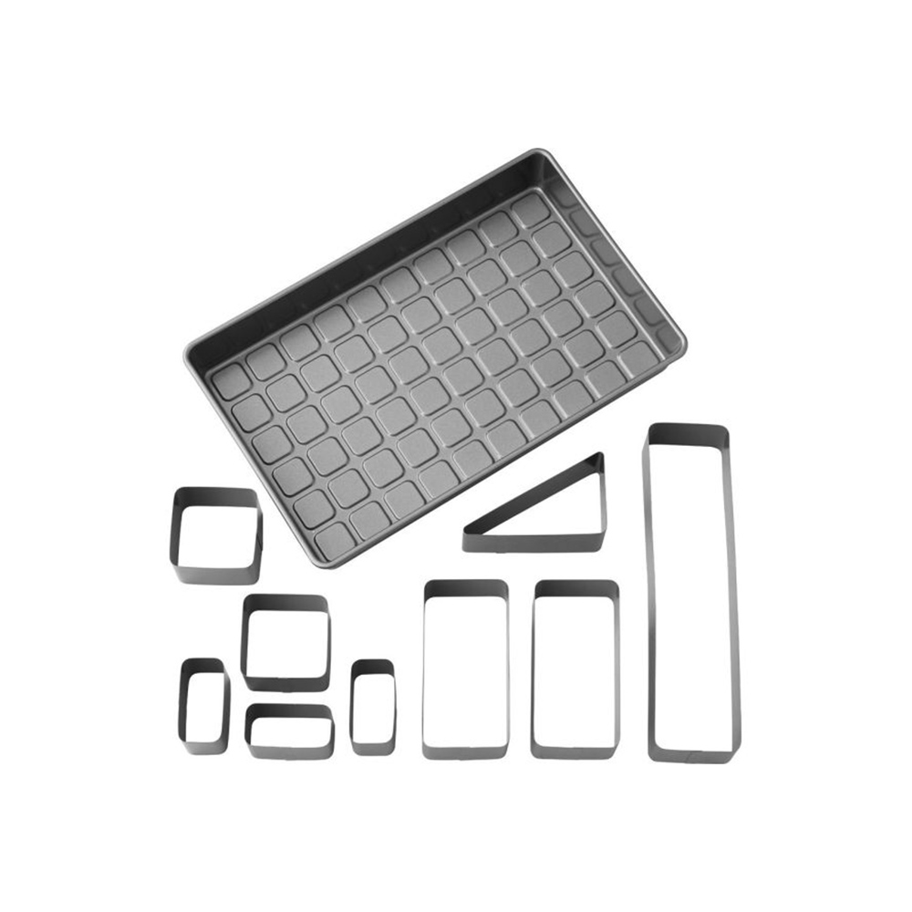 طقم 10 قوالب تُقسم لأشكال متعددة، ويلتون-Wilton