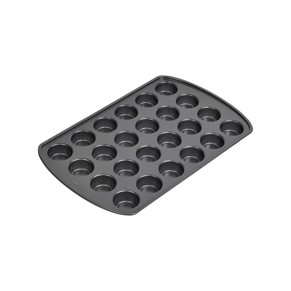 صينية مافن وكب كيك صغير 24 قالب، بيرفكت ريزلتس، ويلتون