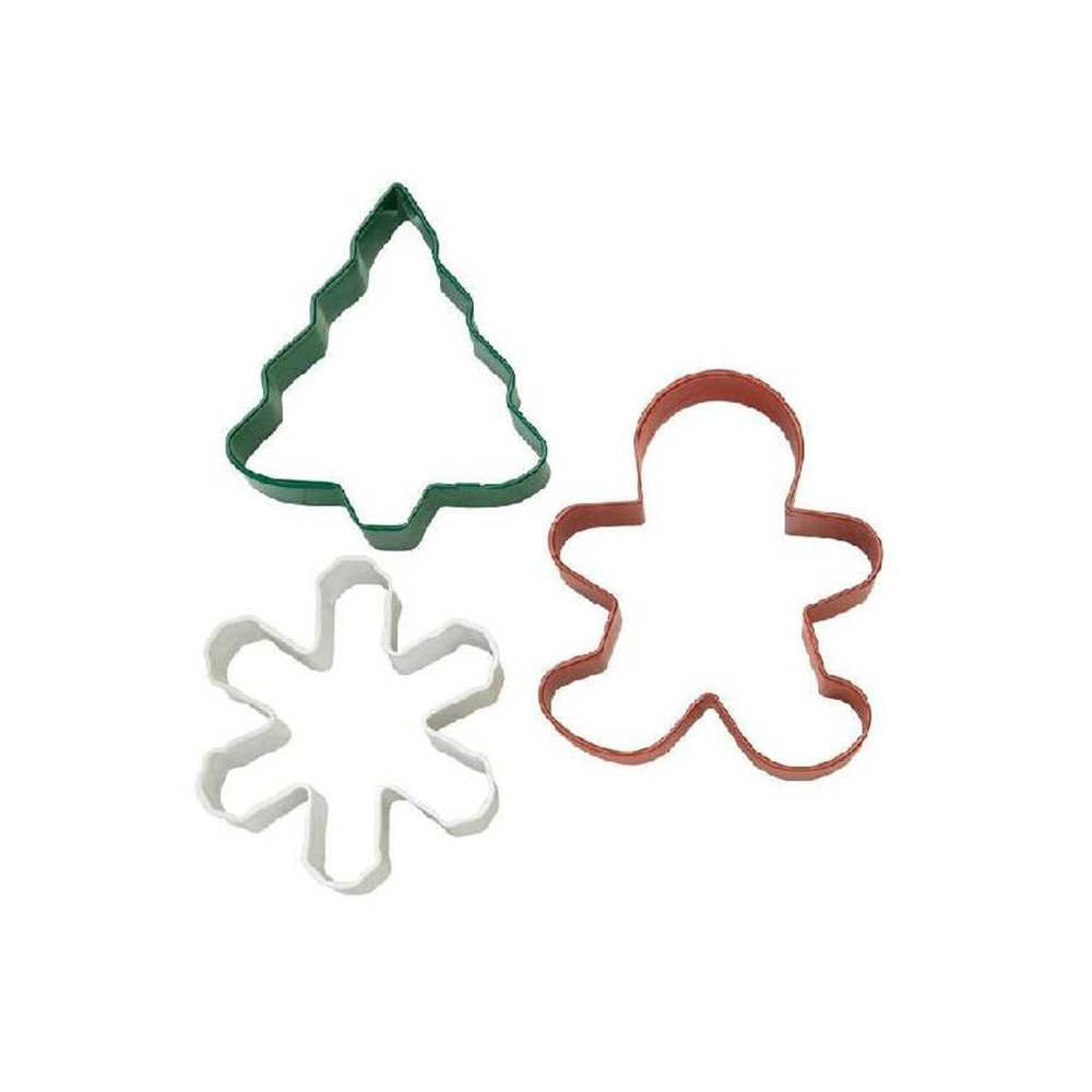 Wilton Christmas Holiday Cookie Cutters, Set of 3