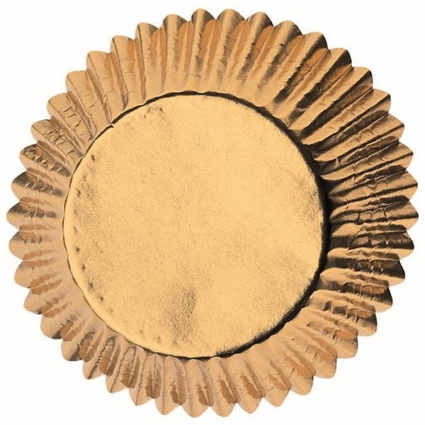 Wilton Gold Foil Baking Cups Standard size