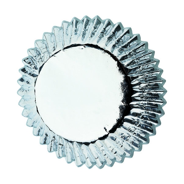 أوراق كب كيك نموذجية من الألمنيوم الفضي، ويلتون-Wilton