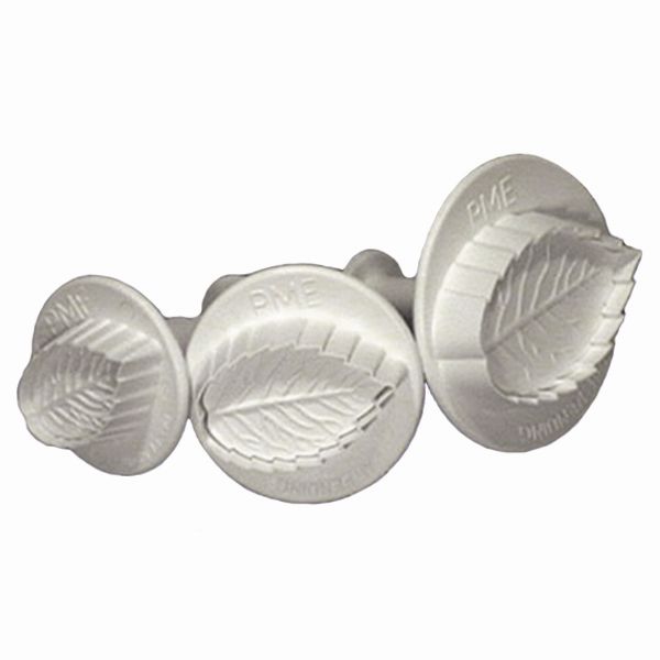 طقم 3 قطاعات بمكبس بشكل ورقة الوردة، بي إم إي-PME