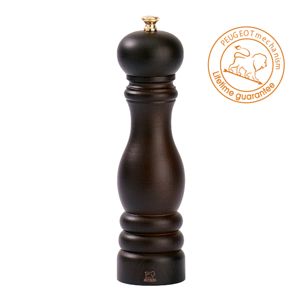 Peugeot Paris Chocolate Wood Salt Mill, 22 cm