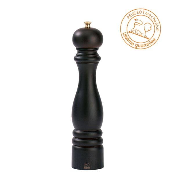 مطحنة ملح باريس خشبية، لون الشوكولاته، حجم 30 سنتم، بيجو-Peugeot