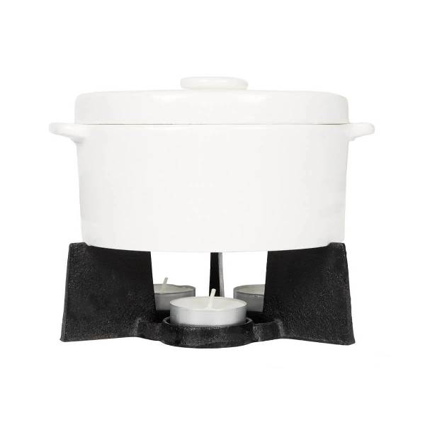 خبازة جبن من السيراميك مع قاعدة حديد الزهر، 18 سنتم، بوسكا