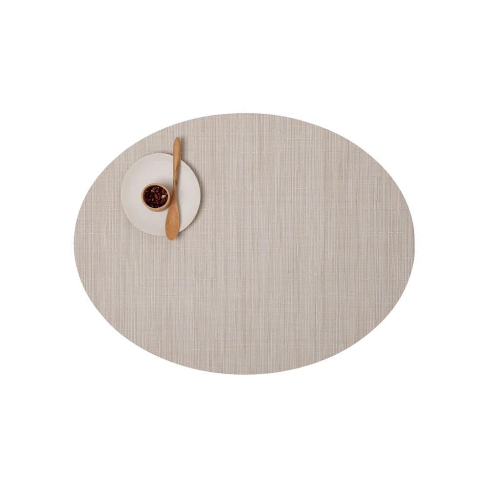 Chilewich Bamboo Oval Placemat, Chino