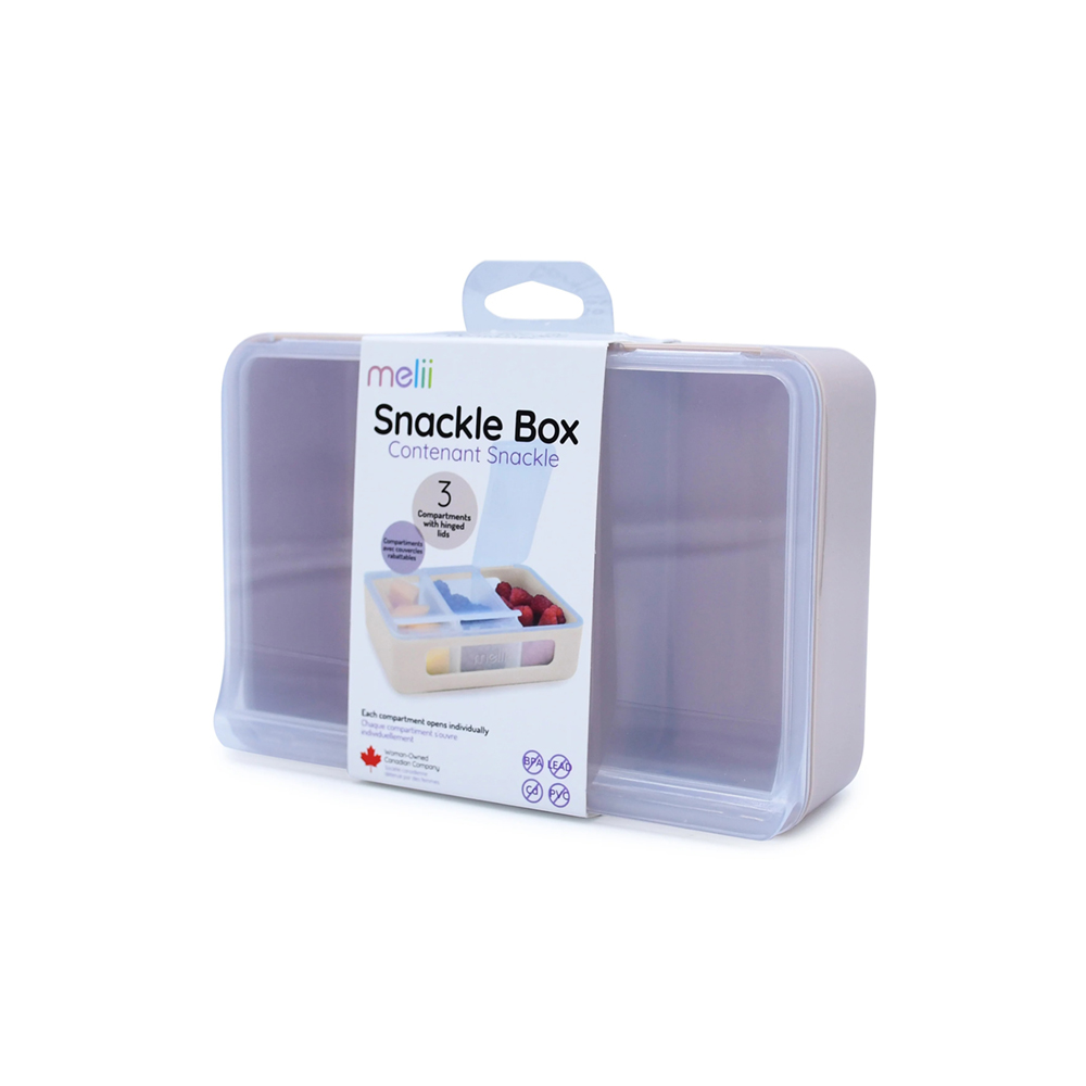 Melii Snackle Box Oat Milk, 3 Compartments