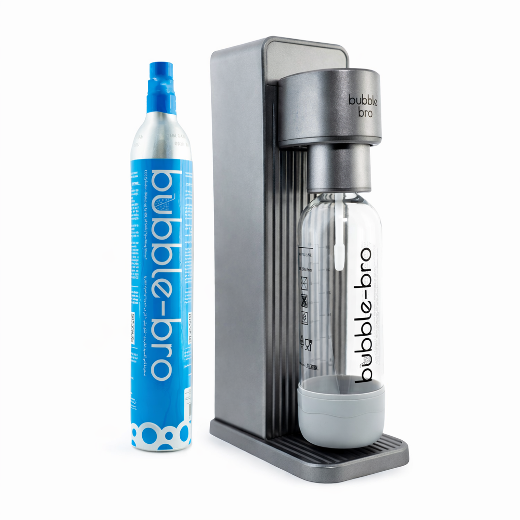 طقم أساسي صانعة صودا رمادية فيرسا، بابل برو