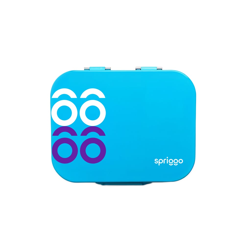 Spriggo Vault Pro Kids Lunch Box with Side Scoop, Classic