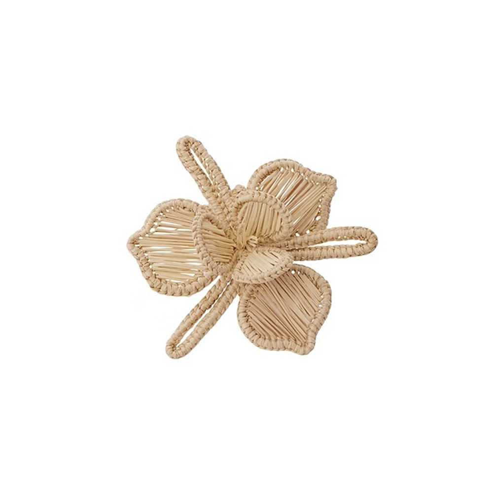 حلقة مناديل بتصميم زهرة الأوركيد، كورو كورا