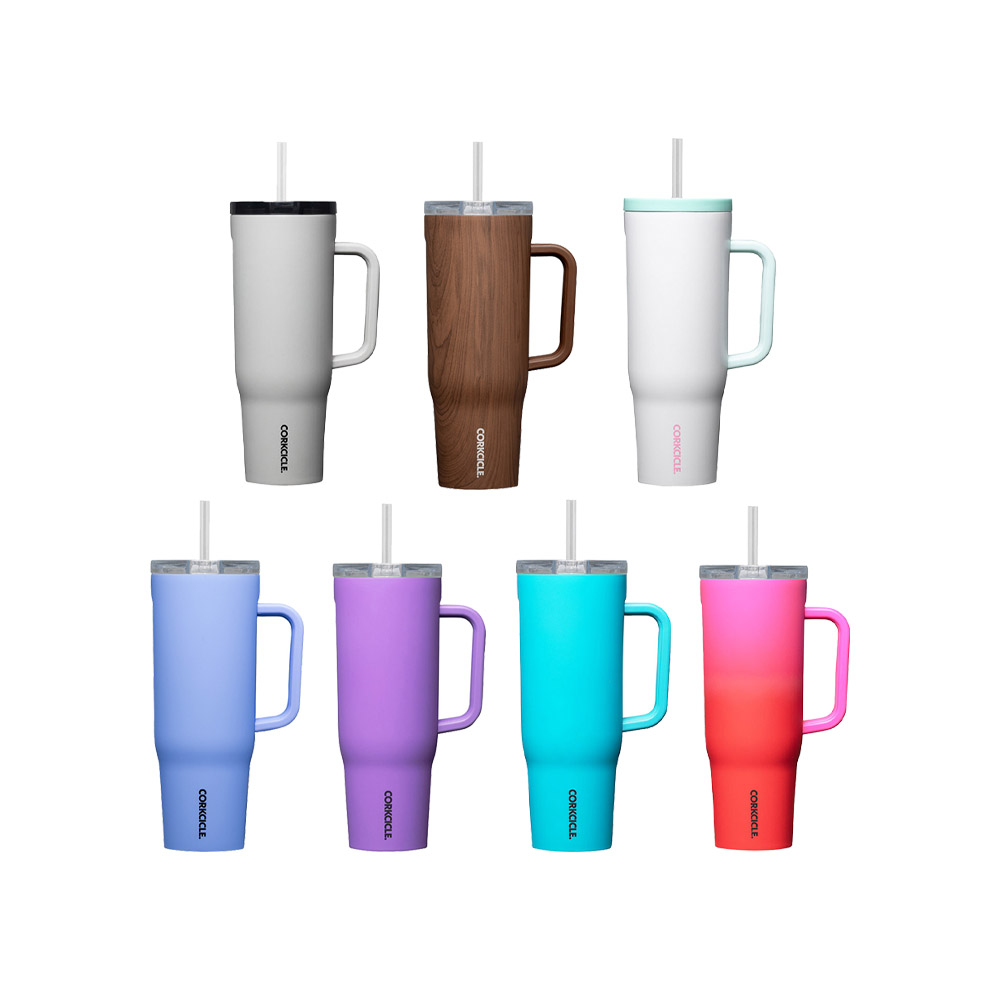 كوب معزول مع قشة، 1.2 ليتر، كروزر، كوركسيكل