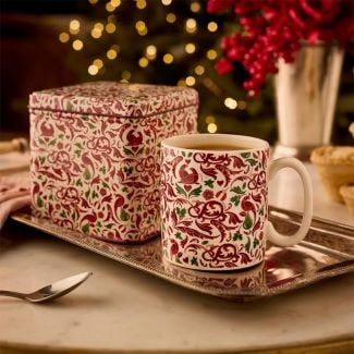Spode Christmas Tree Yuletide Mug & Tin Set
