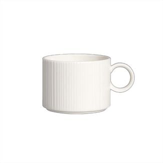Steelite Concorde Can Tea Cup and Saucer