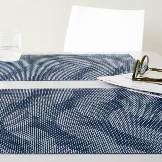 Chilewich Arc Rectangular Placemat, Indigo