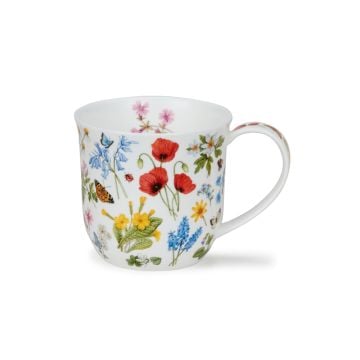 Dunoon Cumbrae Mug, Wild Flowers Poppy
