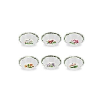 Portmeirion Exotic Botanic Garden Cereal Bowls, Set of 6  