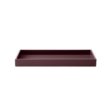 Mojoo Lux Rectangular Lacquer Tray, 38x19cm