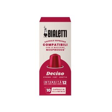 Bialetti Nespresso Compatible Capsules Deciso, Set of 10