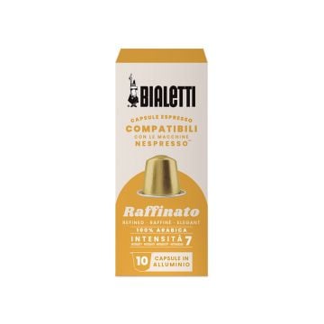Bialetti Nespresso Compatible Capsules Raffinato, Set of 10