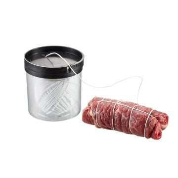 GEFU FILIO Kitchen Twine in Cord Dispenser, White