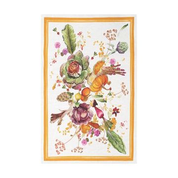 Tessitura Toscana Hortus Arancio Kitchen Towel
