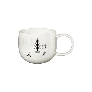 ASA Selection Joy Snow Tracks Mug, Ice Skating