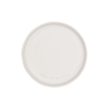 ASA Selection Hey! Dessert Plate Beige, Woke Up for This